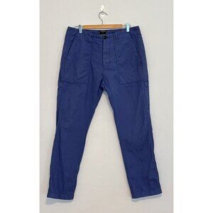 Todd Snyder - Herringbone Camp Pant in French Blue